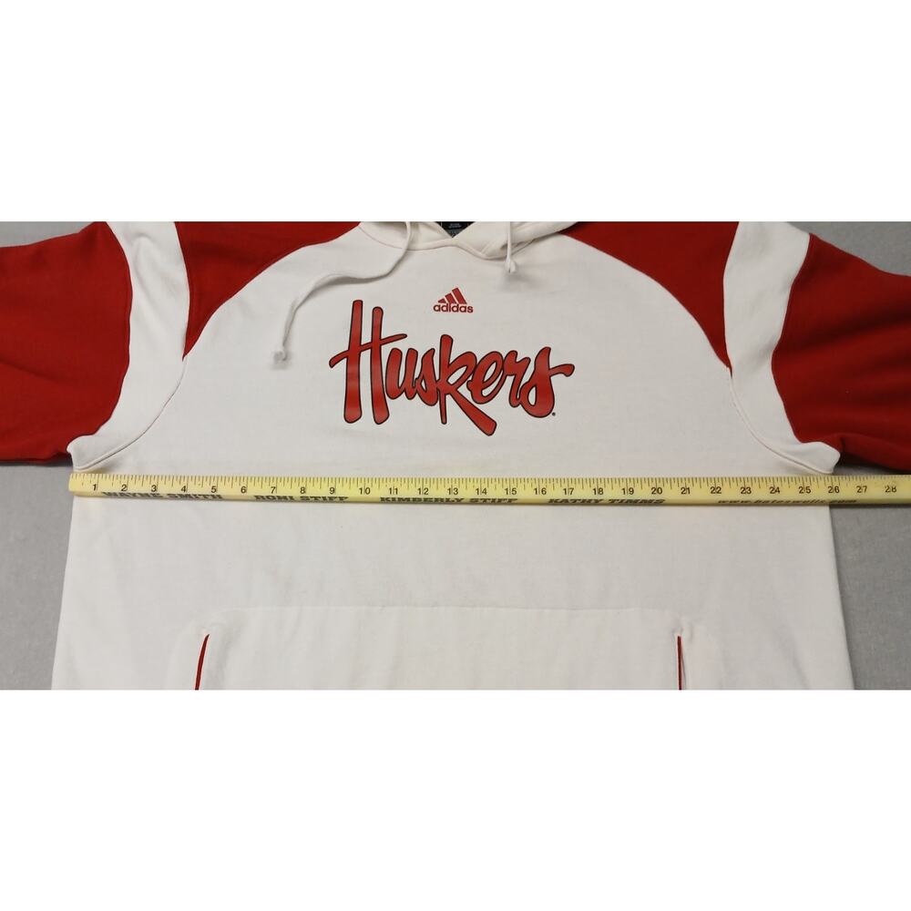 Adidas (XL) Nebraska Cornhuskers Multicolor Pullover Hoodie - Picture 3 of 13